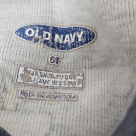 Old Navy Baby Kids Size 5T Tee Shirt Set Of 2 Short‎ Sleeve PLAY QUALITY Clothes - Picture 4 of 11